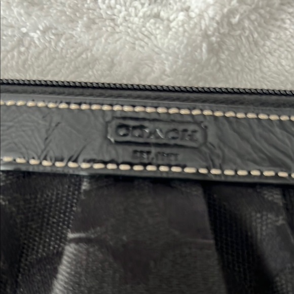 Coach Black Clutch Wristlet - Picture 4 of 4